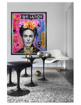 Pintura Vivir La Vida técnica acrílico Lune Art Gallery Milleniart