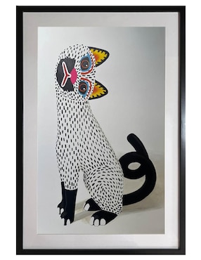 Pintura Miiauu técnica acrílico Lune Art Gallery