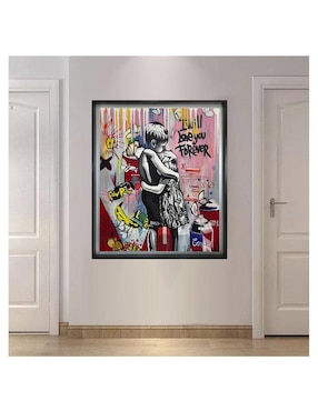 Pintura I Will Love You Forever técnica acrílico Lune Art Gallery MilleniArt