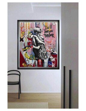 Pintura I Will Love You Forever técnica acrílico Lune Art Gallery MilleniArt