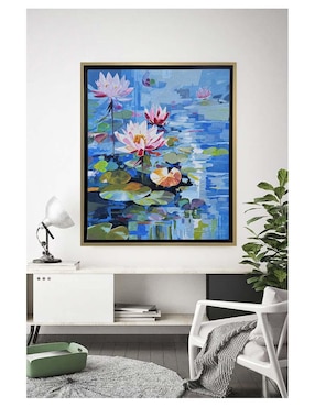 Pintura Jardín Japonés técnica acrílico Lune Art Gallery JARDINES