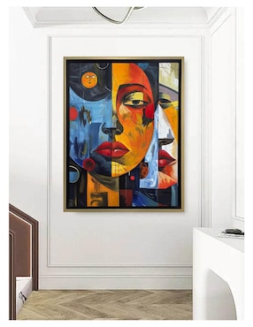 Pintura Similitudes técnica acrílico Lune Art Gallery Caras