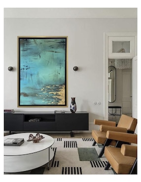 Pintura Jade técnica acrílico Lune Art Gallery