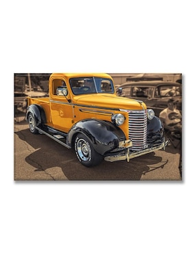 Cuadro decorativo Industria Grafica Ciento 23 Pickup vintage