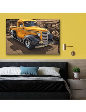 Cuadro decorativo Industria Grafica Ciento 23 Pickup vintage