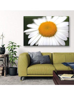Cuadro decorativo Industria Grafica Ciento 23 Margarita blanca