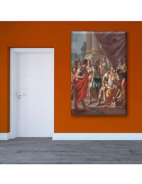 Cuadro decorativo Industria Grafica Ciento 23 Alexander condenando falsos elogios