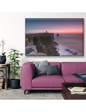 Cuadro decorativo Industria Grafica Ciento 23 Acantilado al amanecer
