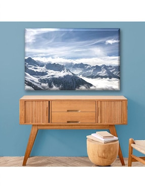 Cuadro decorativo Industria Grafica Ciento 23 Montañas en invierno