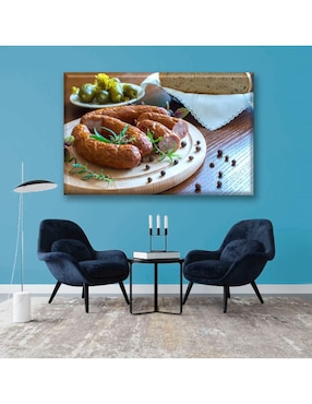 Cuadro decorativo Industria Grafica Ciento 23 Brunch inglés