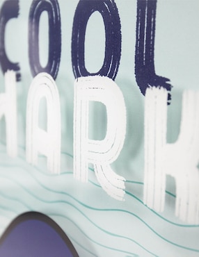 Set litografías Haus Shark Bleu técnica mixta
