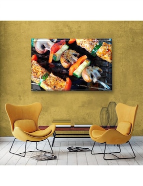 Cuadro decorativo Industria Grafica Ciento 23 Pixtreats brocheta