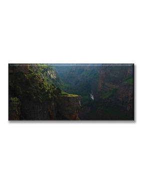 Cuadro decorativo Industria Grafica Ciento 23 Acantilado en la selva
