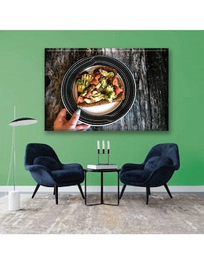 Cuadro decorativo Industria Grafica Ciento 23 Tostada saludable