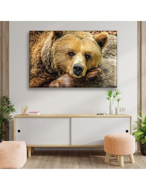 Cuadro decorativo Industria Grafica Ciento 23 Oso tierno