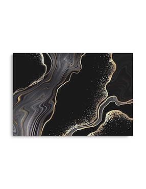 Cuadro decorativo Canvas Art Hermosa pieza de mármol con barniz a registro