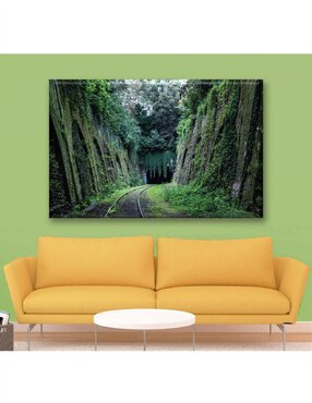 Cuadro decorativo Industria Grafica Ciento 23 Carril en el bosque 2