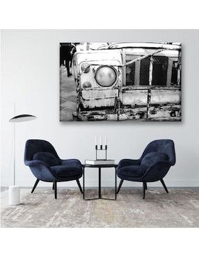 Cuadro decorativo Industria Grafica Ciento 23 Camioneta oxidada