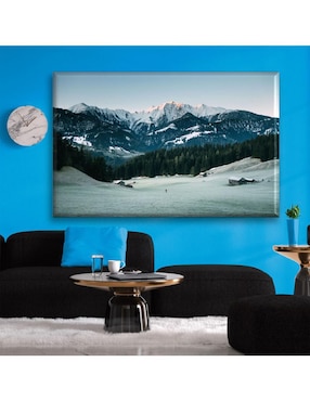 Cuadro decorativo Industria Grafica Ciento 23 Bosque nevado