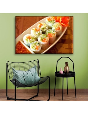 Cuadro decorativo Industria Grafica Ciento 23 Rollitos de verdura