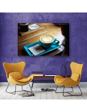 Cuadro decorativo Industria Grafica Ciento 23 Café con leche