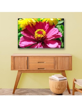 Cuadro decorativo Industria Grafica Ciento 23 Flor silvestre magenta