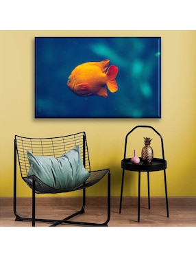 Cuadro decorativo Industria Grafica Ciento 23 Pez amarillo
