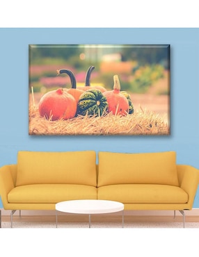 Cuadro decorativo Industria Grafica Ciento 23 Jardín de calabazas