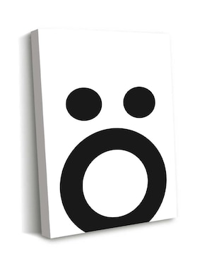 Cuadro decorativo Canvas Art Asombro de figura