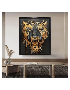 Pintura Anger técnica acrílico Lune Art Gallery AnimalArt