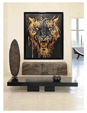Pintura Anger técnica acrílico Lune Art Gallery AnimalArt