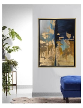 Pintura Cielo de oro técnica mixta Lune Art Gallery