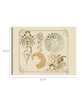 Cuadro decorativo técnica mixta Cuadros Jr Formas