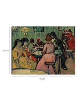 Cuadro decorativo El burdel (Le Lupanar)(1888) técnica mixta Cuadros Jr Gente
