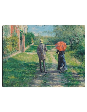 Cuadro decorativo Camino Montant (1881) técnica mixta Cuadros Jr Caminos
