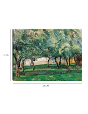 Cuadro decorativo Granja en Normandía, c. 1885-86 técnica mixta Cuadros Jr Campos