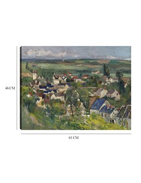 Cuadro decorativo Auvers, vista panorámica (1873) técnica mixta Cuadros Jr Campos