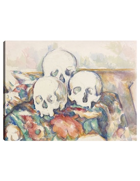 Cuadro decorativo Las tres calaveras (1902-1906) técnica mixta Cuadros Jr