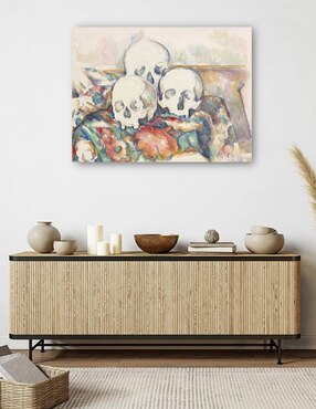 Cuadro decorativo Las tres calaveras (1902-1906) técnica mixta Cuadros Jr