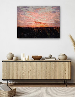 Cuadro decorativo Amanecer o atardecer (ca. 1905-1909) técnica mixta Cuadros Jr Crepúsculo