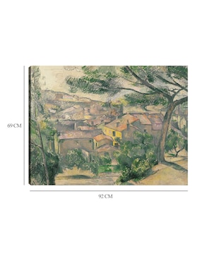 Cuadro decorativo Preciosa vista del Estaque a contraluz del suelo técnica mixta Cuadros Jr Campos