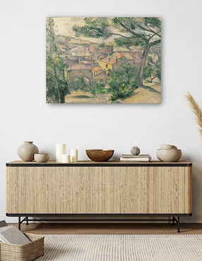 Cuadro decorativo Preciosa vista del Estaque a contraluz del suelo técnica mixta Cuadros Jr Campos
