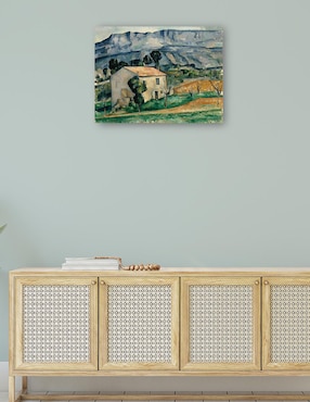 Cuadro decorativo Casa en Provenza (1885) técnica mixta Cuadros Jr Campos