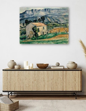 Cuadro decorativo Casa en Provenza (1885) técnica mixta Cuadros Jr Campos