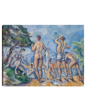 Cuadro decorativo Bañistas (1890-1892) técnica mixta Cuadros Jr Gente
