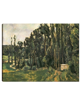 Cuadro decorativo Álamos (1879 - 1880) técnica mixta Cuadros Jr Campos