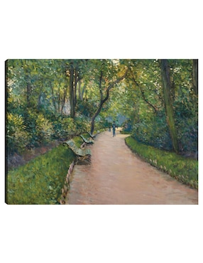 Cuadro decorativo El parque Monceau (1877) técnica mixta Cuadros Jr Caminos