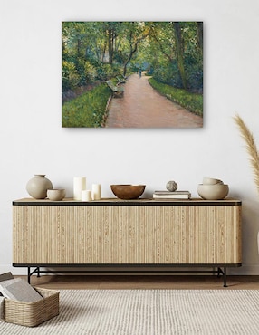 Cuadro decorativo El parque Monceau (1877) técnica mixta Cuadros Jr Caminos