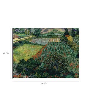 Cuadro decorativo Campo de amapolas (1889) técnica mixta Cuadros Jr Campos