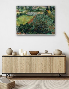 Cuadro decorativo Campo de amapolas (1889) técnica mixta Cuadros Jr Campos
